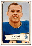 1954 Bowman Football #106 Billy Stone Bears VG-EX 507611