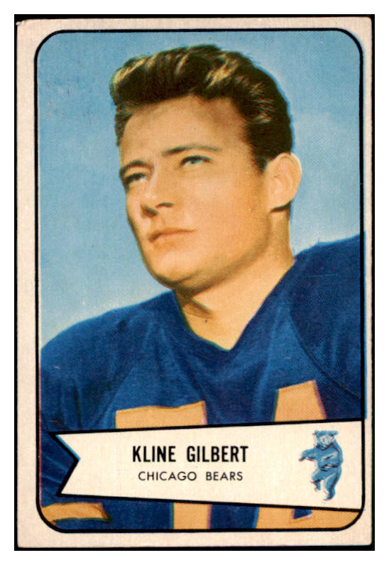 1954 Bowman Football #123 Kline Gilbert Bears VG-EX 507612