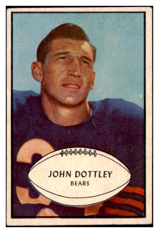 1953 Bowman Football #002 John Dottley Bears VG-EX 507614