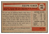 1954 Bowman Baseball #045 Ralph Kiner Cubs NR-MT 507618