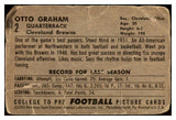 1952 Bowman Large Football #002 Otto Graham Browns Poor 507624