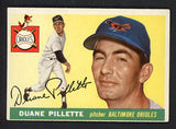 1955 Topps Baseball #168 Duane Pillette Orioles VG-EX 507641