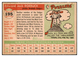 1955 Topps Baseball #195 Ed Roebuck Dodgers VG-EX 507643