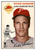 1954 Topps Baseball #045 Richie Ashburn Phillies VG-EX 507646