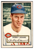 1952 Topps Baseball #249 Bobby Adams Reds VG 507662