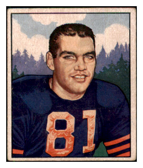 1950 Bowman Football #097 George Connor Bears VG-EX 507665