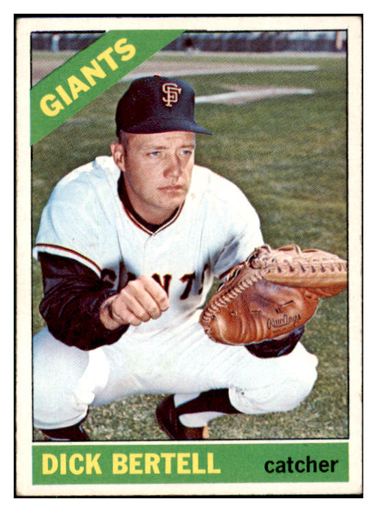 1966 Topps Baseball #587 Dick Bertell Giants EX 507738