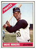 1966 Topps Baseball #592 Andre Rodgers Pirates VG-EX 507741