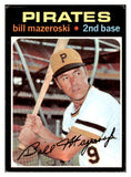 1971 Topps Baseball #110 Bill Mazeroski Pirates VG-EX 507750