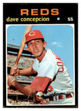 1971 Topps Baseball #014 Dave Concepcion Reds VG-EX 507751