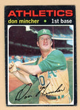 1971 Topps Baseball #680 Don Mincher A's VG-EX 507773