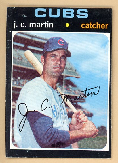 1971 Topps Baseball #704 J.C. Martin Cubs VG-EX 507775