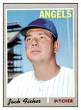 1970 Topps Baseball #684 Jack Fisher Angels EX-MT 507800