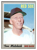 1970 Topps Baseball #647 Tom Matchick Red Sox EX-MT 507805