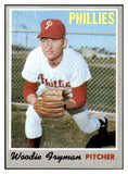 1970 Topps Baseball #677 Woodie Fryman Phillies EX-MT 507811