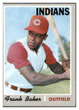 1970 Topps Baseball #704 Frank Baker Indians EX-MT 507843