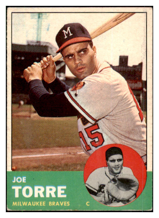 1963 Topps Baseball #347 Joe Torre Braves VG-EX 507844