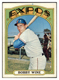 1972 Topps Baseball #657 Bobby Wine Expos EX-MT 507851
