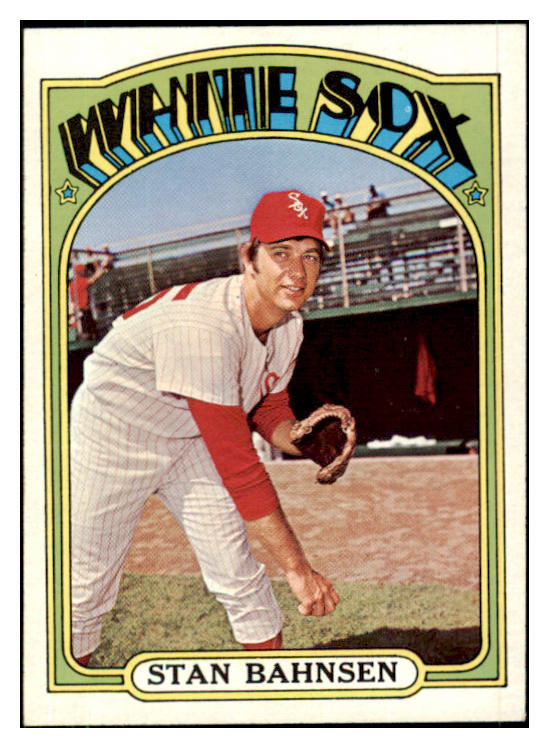 1972 Topps Baseball #662 Stan Bahnsen White Sox EX-MT 507853