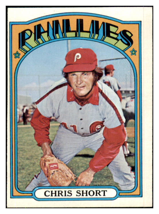 1972 Topps Baseball #665 Chris Short Phillies EX-MT 507855