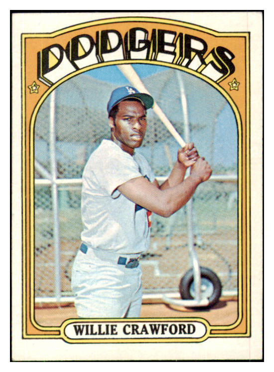 1972 Topps Baseball #669 Willie Crawford Dodgers EX-MT 507857