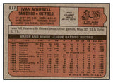 1972 Topps Baseball #677 Ivan Murrell Padres EX-MT 507863