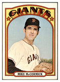 1972 Topps Baseball #682 Mike McCormick Giants EX-MT 507865