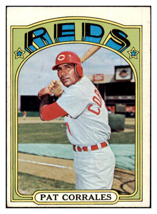 1972 Topps Baseball #705 Pat Corrales Reds EX-MT 507870