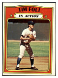 1972 Topps Baseball #708 Tim Foli IA Mets EX-MT 507873