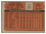 1972 Topps Baseball #716 Jesus Alou Astros EX-MT 507876