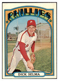 1972 Topps Baseball #726 Dick Selma Phillies EX-MT 507881