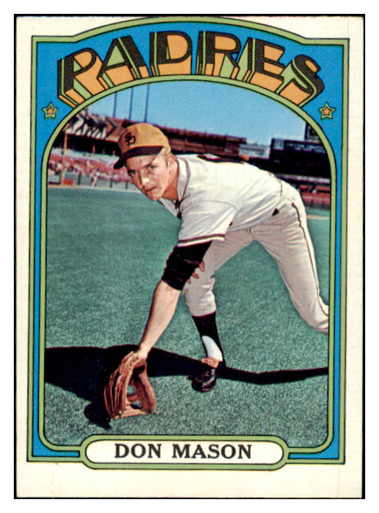 1972 Topps Baseball #739 Don Mason Padres EX-MT 507885