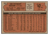 1972 Topps Baseball #747 Jim Stewart Astros EX-MT 507889