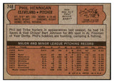 1972 Topps Baseball #748 Phil Hennigan Indians EX-MT 507890