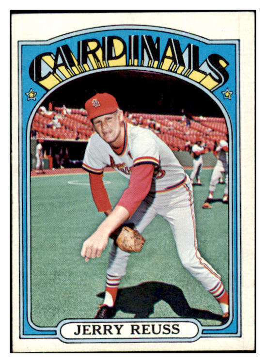 1972 Topps Baseball #775 Jerry Reuss Cardinals EX-MT 507896