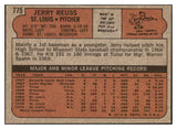 1972 Topps Baseball #775 Jerry Reuss Cardinals EX-MT 507896