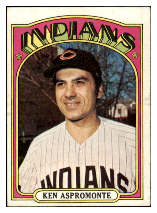 1972 Topps Baseball #784 Ken Aspromonte Indians EX-MT 507898