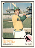 1973 Topps Baseball #545 Orlando Cepeda A's EX-MT 507902