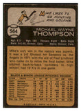 1973 Topps Baseball #564 Mike Thompson Rangers EX-MT 507910