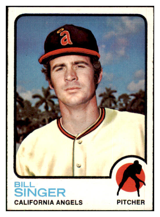 1973 Topps Baseball #570 Bill Singer Angels EX-MT 507913