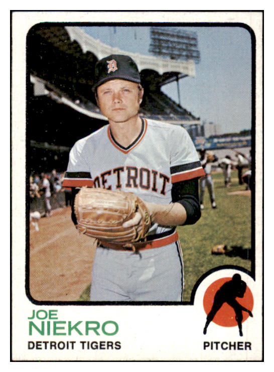 1973 Topps Baseball #585 Joe Niekro Tigers EX-MT 507919