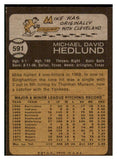 1973 Topps Baseball #591 Mike Hedlund Indians EX-MT 507920