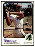 1973 Topps Baseball #599 Ed Crosby Cardinals EX-MT 507923