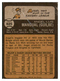 1973 Topps Baseball #625 Angel Mangual A's EX-MT 507932