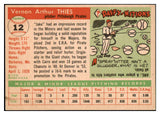 1955 Topps Baseball #012 Jake Thies Pirates EX-MT 507938