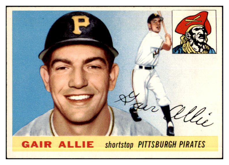 1955 Topps Baseball #059 Gair Allie Pirates EX-MT 507949