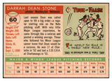 1955 Topps Baseball #060 Dean Stone Senators EX-MT 507950