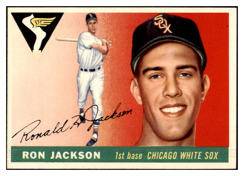 1955 Topps Baseball #066 Ron Jackson White Sox EX-MT 507951