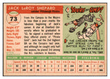 1955 Topps Baseball #073 Jack Shepard Pirates EX-MT 507953