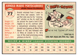 1955 Topps Baseball #077 Arnie Portocarrero A's EX-MT 507955